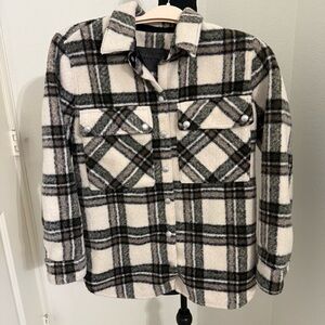 Blank NYC Flannel Shacket